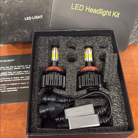 Black Tablet Stand with LED Light - Picture 1 of 5